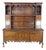 Antique Georgian Period English Oak Welsh Dresser Pewter Cupboard Buffet Hutch For Sale