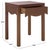 Contemporary Kannie 1 Drawer Accent Table in Dark Oak For Sale - Image 3 of 7