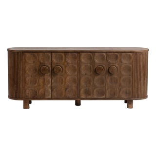 Ravello Modern Carved Sideboard For Sale