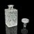 This is a fine vintage spirit decanter, crafted in England and hallmarked to 1969, offering a wonderful blend of mid-...