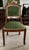 Late 19th Century Walnut Carved and Upholstered Side Chairs For Sale - Image 4 of 4