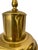 Wood 1980s Wescal Brass Tea Canister Table Lamp For Sale - Image 7 of 9