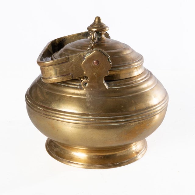 18th Century Brass Tea Kettle For Sale - Image 10 of 10