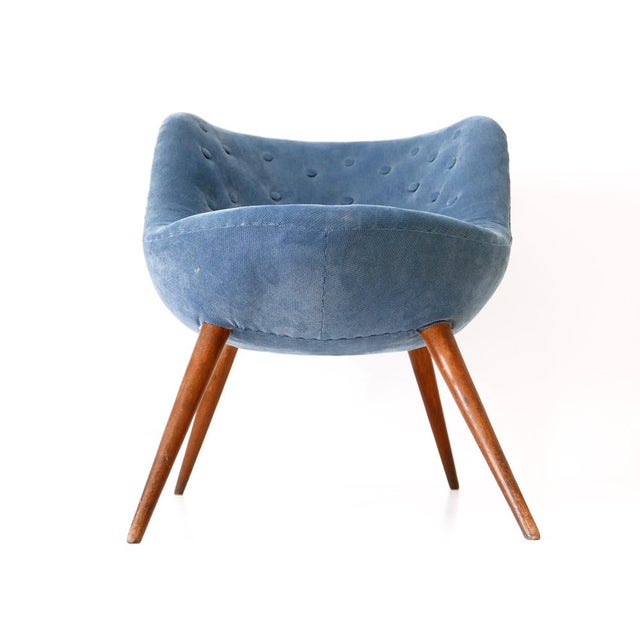 Set of Mid-Century Easy Chairs attributed to Fritz Neth for Correcta, Germany, 1950s For Sale - Image 10 of 18