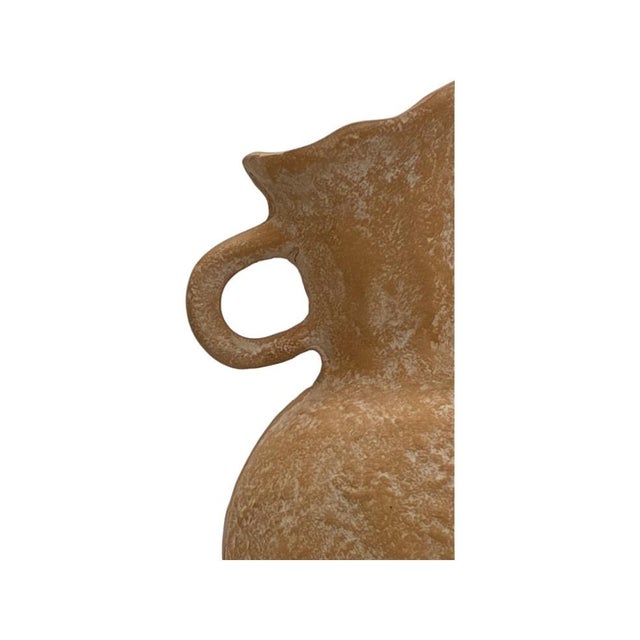 Orange Mustard Seed Vase Small For Sale - Image 8 of 11