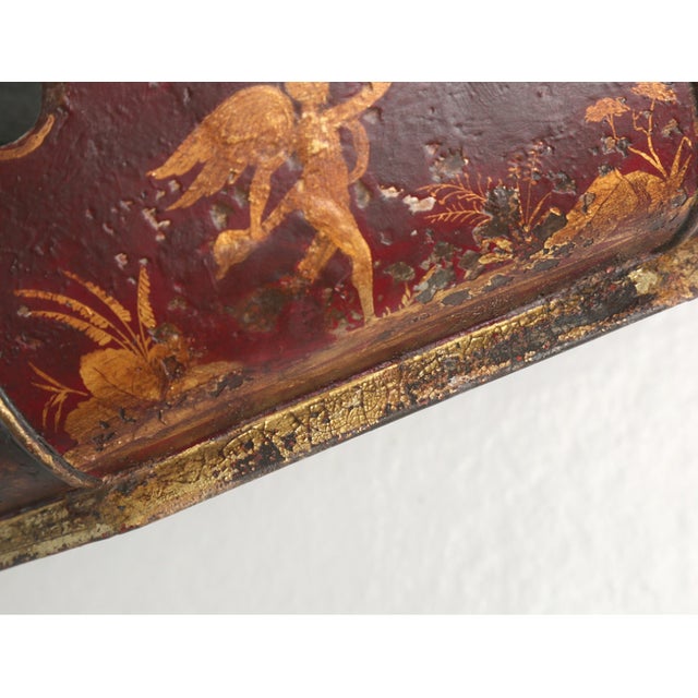 French Antique French Tole Painted Jardinière or Planter, Circa 1800s For Sale - Image 3 of 12