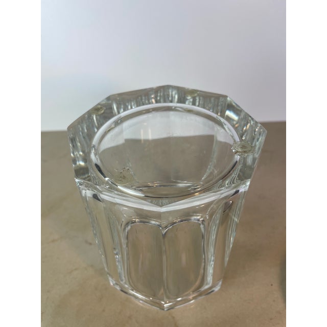 Vintage Plata Lappas Faceted Crystal Jar With Silverplate Lid, Argentina For Sale In Seattle - Image 6 of 9