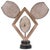 Vintage American Handmade Plaster Cactus Table Lamp, 1940s For Sale - Image 6 of 6