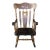 Late 19th Century S Bent Brothers Colonial Maple American Eagle Bicentennial Rocking Chair Rocker For Sale