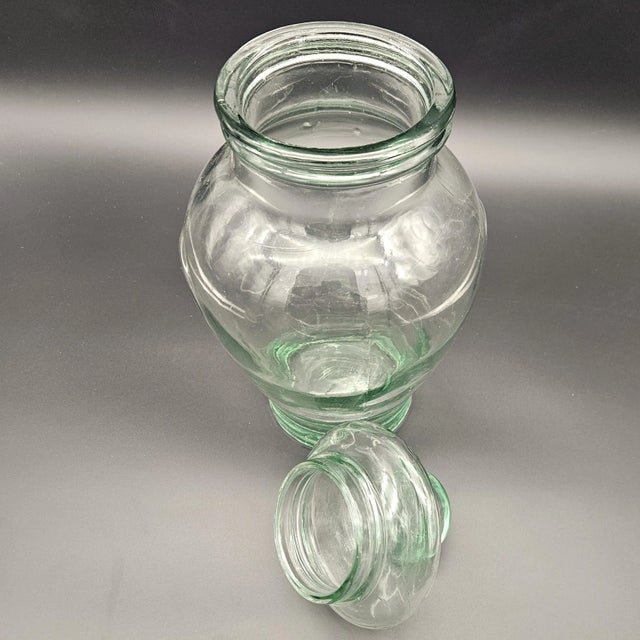 Art Nouveau Mouth-Blown Candy Glass, 1890s, in Flawless conditions. Designed 1890 to 1919