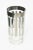 Silver Vintage Silvered Barware Set of 18 Glasses With Silver ,Modern Mid Century For Sale - Image 8 of 12