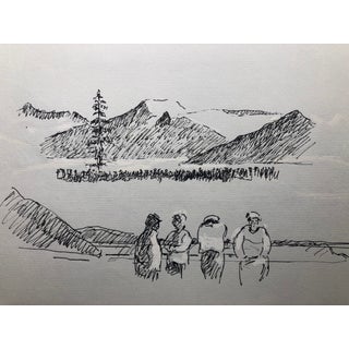 1970s Mountain Tourists by Hayward Cirker For Sale