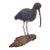 Vintage Glossy Ibis Sculpture For Sale