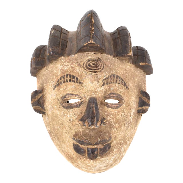 Early 20th Century Punu Mukudji Maiden Spirit Mask Gabon For Sale