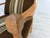 Danish Armchair in Striped Furniture Wool and Carved Oak Wood, 1970s For Sale - Image 9 of 17