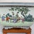 Magnificent early 20th century handpainted Jardiniere/Cashpot. This jardiniere is truly one of a kind. Wonderful court,...