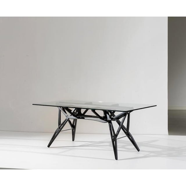 Dining Table in Light Wood by Carlo Mollino for Zanotta, 1990s, in Very Good conditions. Designed 1990 to 1999 I have...