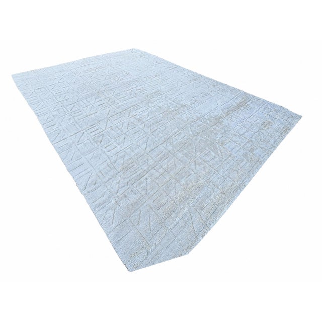 Rh Kinari Wool Rug – 10' × 14' Ivory | Wool | Hand-Knotted | For Sale - Image 11 of 18