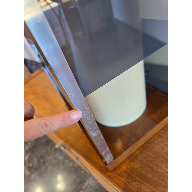 1970s Pair Modeline of California by Arthur Jacobs Monumental Table Lamps MCM Vintage For Sale - Image 11 of 12