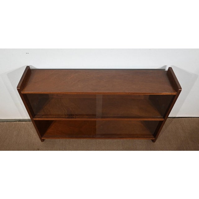 Glass Bookcase by D. Rozaffy, 1960s For Sale - Image 4 of 15