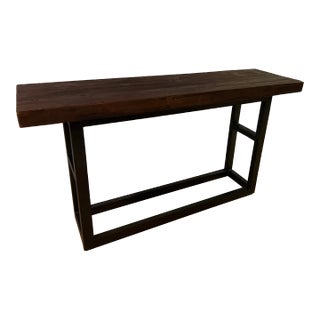Pottery Barn Griffin Console Table For Sale