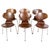 Ant Chairs Model 3101 in Rosewood by Arne Jacobsen for Fritz Hansen, 1950s, Set of 6 For Sale - Image 9 of 9