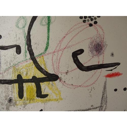 Joan Miró (1893-1983) Maravillas with acrostic variations 9 Original color lithograph Signed in the plate Published by...