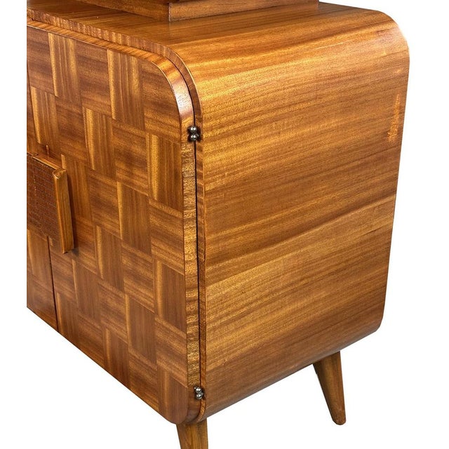 Vintage Display Case by Jindrich Halabala for Up Zavody, 1946 For Sale - Image 9 of 17