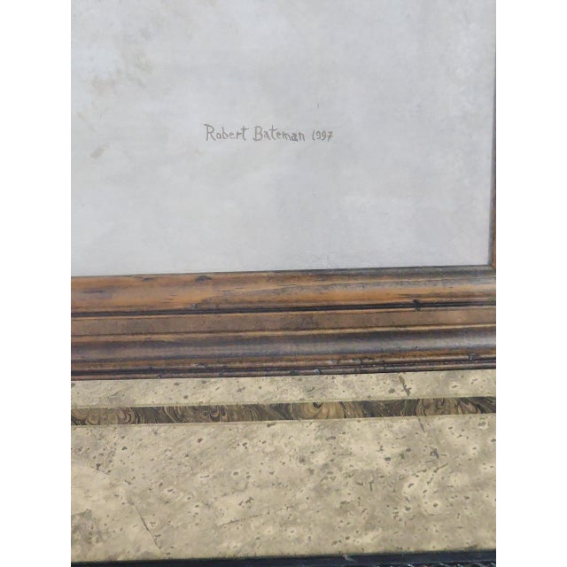 Superb strikingly realistic 1997 Robert Bateman lithograph titled Chief, in excellent condition. Beautifully framed,...