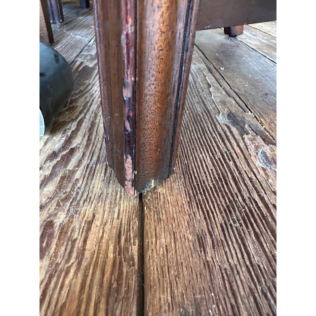 Brown Mahogany Chippendale Style Dining Chairs -Set of 6 For Sale - Image 8 of 16