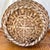 A Large Antique American Primitive Hand Woven Basket With Painted Decoration For Sale - Image 6 of 6