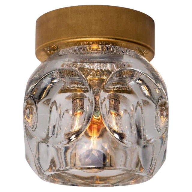 Brass Wall Sconce from Cosack, Germany, 1970s For Sale