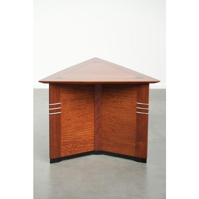 Art Deco Triangular Coffee Table by Schuitema from the Decoforma Series For Sale - Image 3 of 11