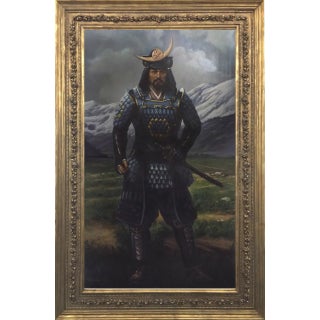 Maximilian Ciccone, Samurai, Oil on Canvas, Framed For Sale