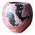 Saggar-Fired Studio Pottery Vase Signed Cf For Sale