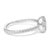 Discover elegance woven with sparkle in this exquisite ring, plated in rhodium to shimmer with every gesture. Crafted from...