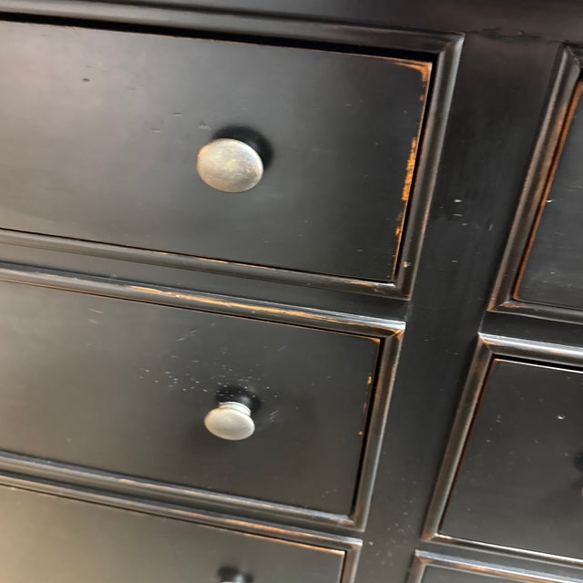 Eastern Furniture Co. Ebony Eight-Drawer High Dresser For Sale - Image 12 of 12