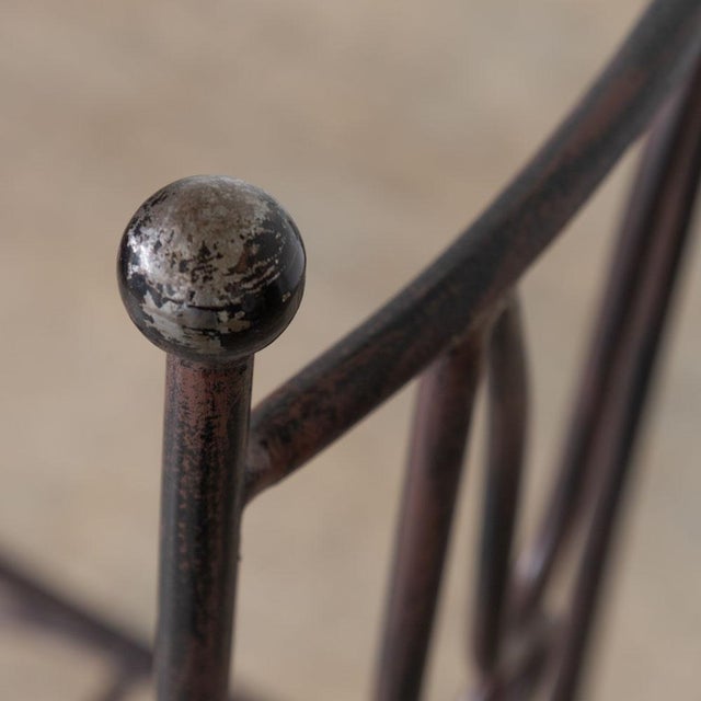 Late 20th Century French Neoclassical Iron Dining Chairs, Set of 6 For Sale - Image 15 of 15