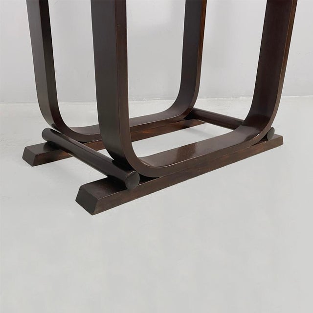Italian Art Deco Coffee Table in Wood, 1930s For Sale - Image 10 of 11