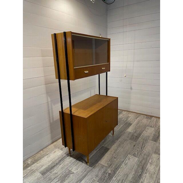 A-Nr. 53 Vintage Closet ‘Monty” by Zavody Bratislava In superb condition With original compagny Stickers Dims; H= 170 cm...