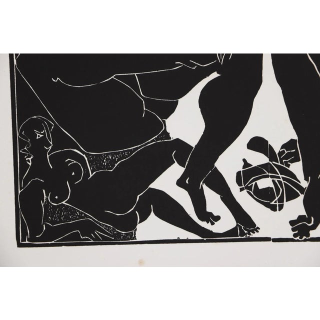 Femmes Du Soleil (Women of the Sun) Engraved by Raymond Veysset (1913-1967), Louvre Chalcography, French For Sale - Image 4 of 12