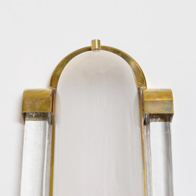 21st Century Deco Lungo Murano Sconce by Fabio LTD For Sale - Image 6 of 7