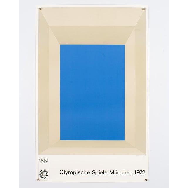 Serigraph Olympics 1972 Poster from Josef Albers, 1971 For Sale - Image 3 of 9