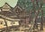 Printmaking Materials "Castle Walls No. 5" Japanese Woodblock Print by Okiie Hashimoto For Sale - Image 7 of 7