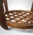 Mid 20th Century Paolo Buffa Style Art Deco Italian Walnut Side Table With Beveled Glass Top For Sale - Image 17 of 18