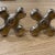 1990s 1990s Large Metal Cross "H"Handles in Polished Nickel - Set of 3 For Sale - Image 5 of 5