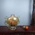 Arts & Crafts Hand-Painted Glass Snuff Bottle With Chain and Bird Motif For Sale - Image 3 of 9