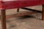 Vintage Leather Wingback Armchair in Red For Sale In Chicago - Image 6 of 8