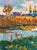 Oil Painting Evening at the Church Pond Oksana Ivanyuk For Sale - Image 4 of 11