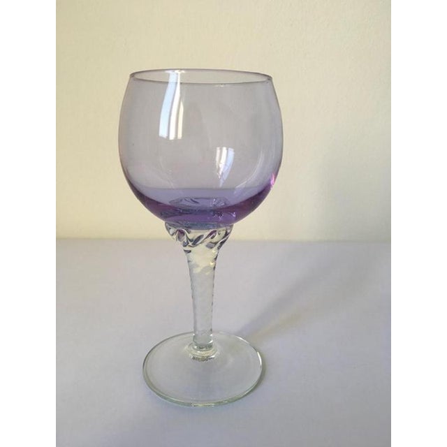 Postmodern Murano Glass Goblet, Italy, 1960s For Sale - Image 14 of 15